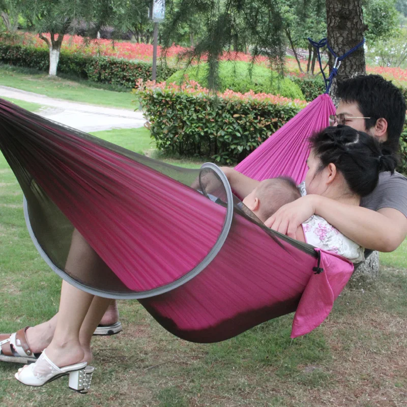 

Mosquito nets, parachute hammocks, outdoor tourism, mountaineering, recreation, single and double cloth indoor dormitory nylon s