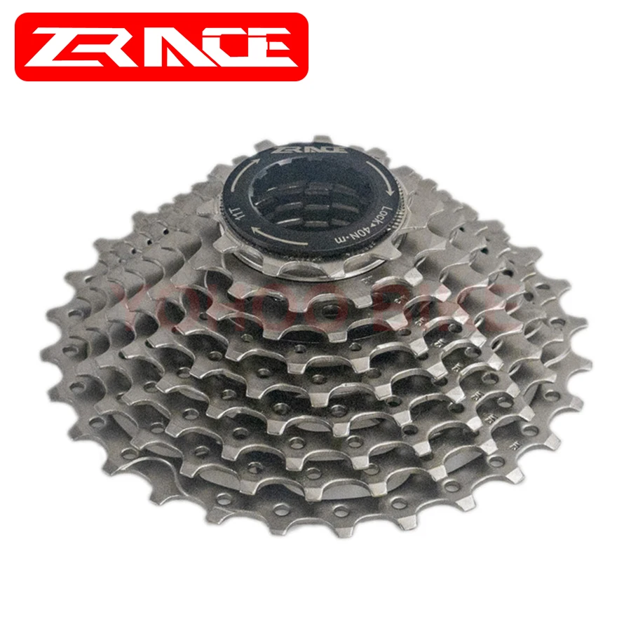 Zrace Cassette De Vélo De Route À Roue Libre, 11 Vitesses, Compatible
