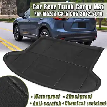 

Car Interior Cargo Liner Boot Tray Rear Trunk Cover Matt Mat Floor Carpet Kick Pad For Mazda CX-5 CX5 2012 2013 2014 2015 2016