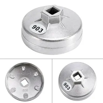 

Cap Oil Grid Wrench Housing Tool 14 Flutes For BMW/Chery/Bora/Santana Silver Aluminum alloy