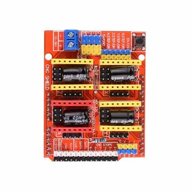 UNO R3 плата для Arduino совместимый+ CNC V3 щит+ 4x DRV8825 драйвер
