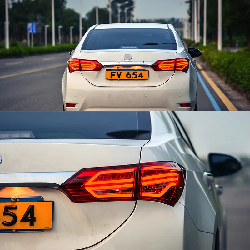 Светодиодный задний фонарь для Защитные чехлы сидений сшитые специально Toyota Corolla