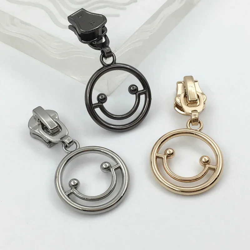 

1PC 3#5#8# Metal Zipper Slider Head for Nylon Resin Zipper Repair Kit Zipper Pull for Zip Slider DIY Bag Garment Sewing Supplies