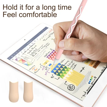 

Stylus Pencil Sleeve Protective Soft Silicone Holder Non Slip Easy Install Skin Cover For Apple 1st 2nd Generation Accessories