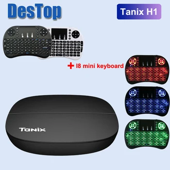 

2020 Host Selling Model Low price Tanix H1 Quad Core OS Android 9.0 TV Box 4K Media Player Tanix H1