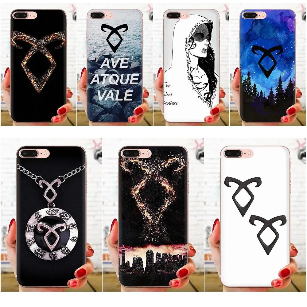 Shadowhunters Colorful Soft TPU Skin Paintin For Samsung Galaxy A10 A20 A20E A3 A40 A5 A50 A7 J1 J3 J4 J5 J6 J7 2016 2017 2018 | Мобильные