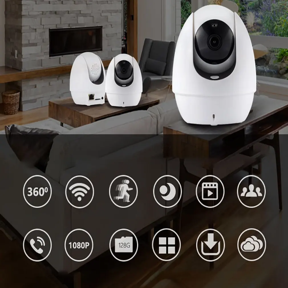 

1080P IP Camera Wireless Home Security IP Camera Surveillance Camera Wifi Night Vision CCTV Camera