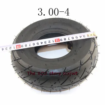 

High quality 3.00-4 inner and outer tire for Knobby Scooter, ATV and Go Kart Electric scooter DIY Tire and Tube Set