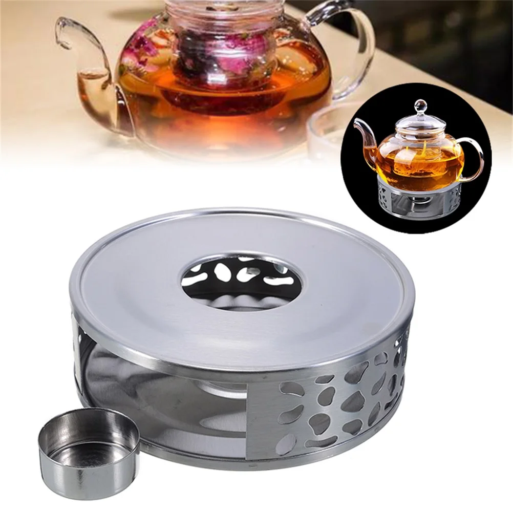 1 Pcs Stainless Steel Tea Warmer With Tea Light Holder For Tea And Coffee Pots For Home Kitchen