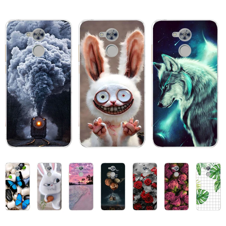 Чехол для Huawei Honor 6A силиконовый чехол с диагональю 5 0 дюйма задние Чехлы 6A|Бамперы|
