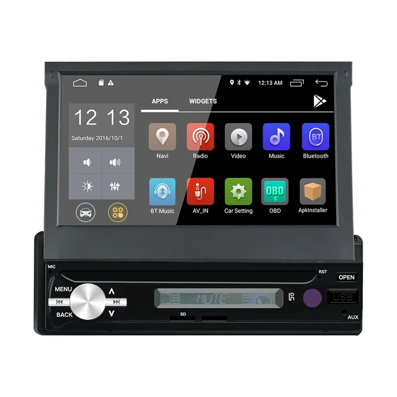 

1Din Android 6.0 7 Inch Car Capacitive Screen Multimedia Player Radio 1G+16Gb Bluetooth 4.0 Navigation Player