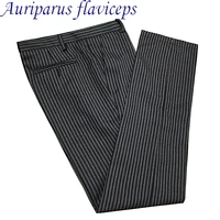 Custom Made Pinstrip Pant Formal Wedding Men Suit Pants  Pinstrip Trousers Casual Brand  Dress Trousers 1