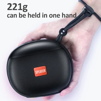 

Bluetooth Speaker Outdoor Waterproof Portable Wireless Column Loudspeaker Music Player Box Support usbTF Card FM Radio Aux Input