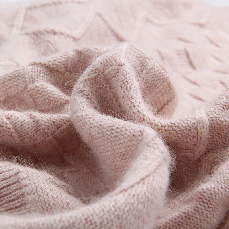 

Cashmere Sweater New Style Thick Autumn And Winter Solid Color Children Boys' Sweater Woollen Sweater Big Boy Cashmere Wool Blen