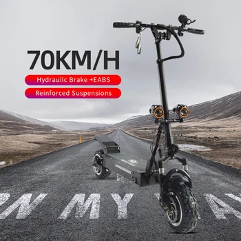 

Halo Knight T106 New Arriaval 11inch Adult Electric Scooter 60V 3200W Foldable Dual Motors Kick Scooter Powerful E Scooter