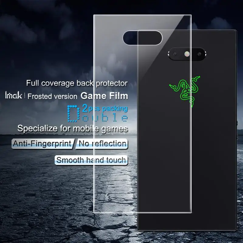 Матовая Гидрогелевая пленка Imak против отпечатков пальцев для Razer Phone2 защитная