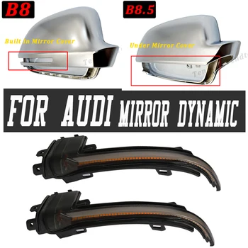 

For Audi A3 8P A4 A5 B8 Q3 A6 C6 4F S6 SQ3 A8 D3 8K Dynamic LED Turn Signal Blinker Mirror flasher Light