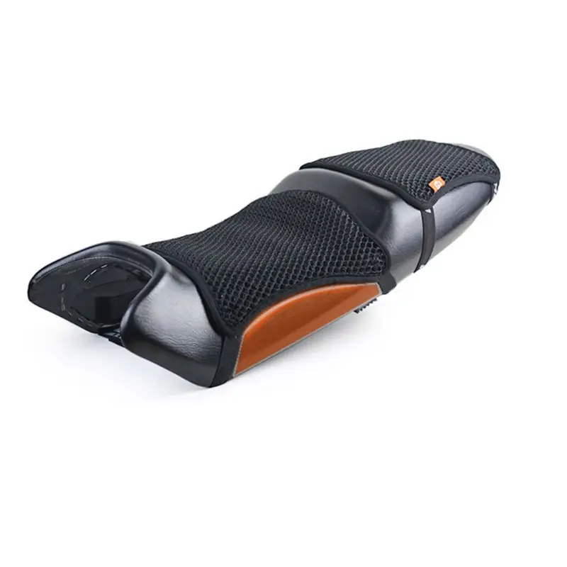 Summer Motorcycle Breathable Cool Sunproof Seat Cushion Cover Heat Insulation Mounting Air Pad Motorbike Seat Protection