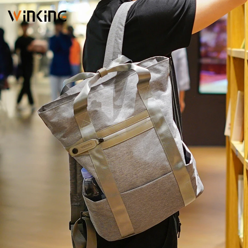Kingsons 15 &quotрюкзаки для ноутбука мужские Модные рюкзаки с защитой от воровства