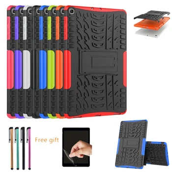 

Case for Samsung Galaxy Tab A 10.1 2019 SM-T510 -T515 T510 T515 Cover Funda Slim Silicone Shockproof tablet Stand Shell+Film+Pen