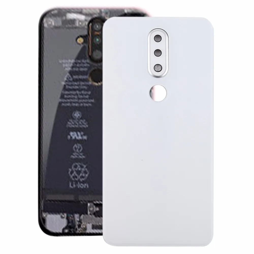 Задняя крышка батареи с объективом камеры для Nokia X6()/6,1 Plus TA-1099