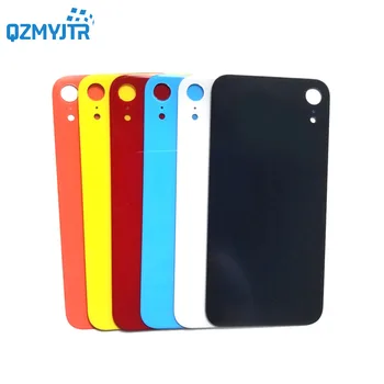 

New High Quality 6.1" Back Glass For iPhone XR Back Glass case Battery Cover Rear Door Housing Replacement parts