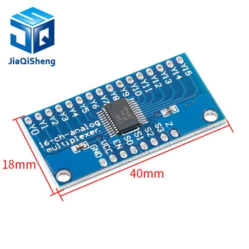 

1pcs CD74HC4067 16-Channel Analog Digital Multiplexer Breakout Board Module Smart Electronics