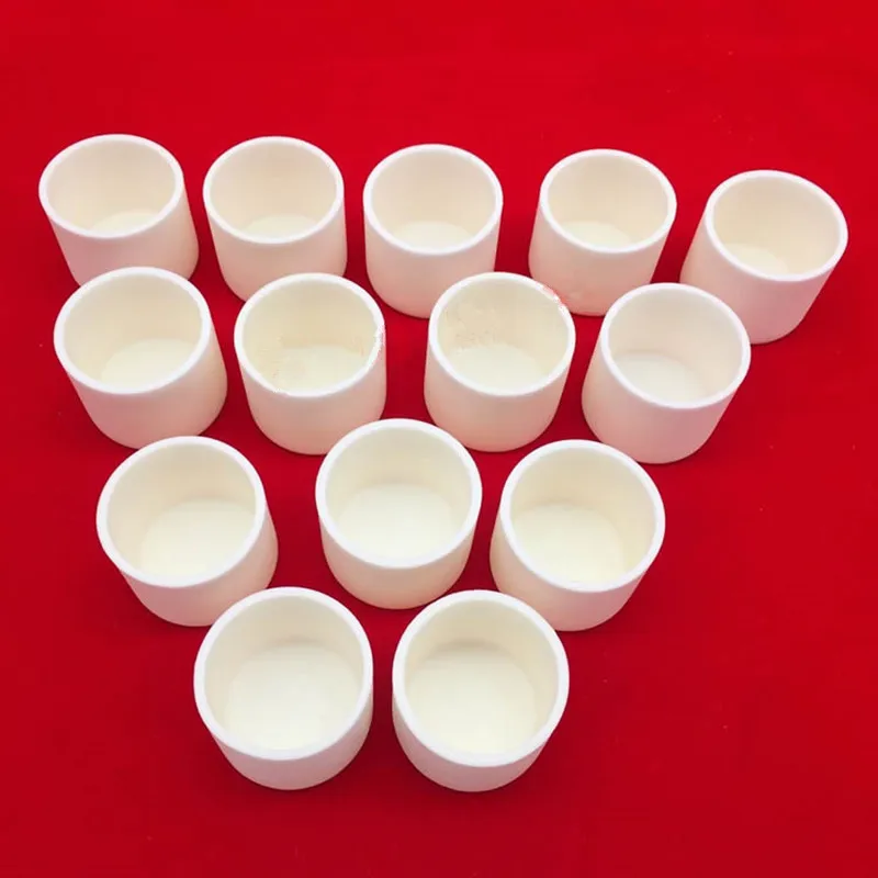 dia40x35mm 30ml 99.5% alumina crucible /Cylindrical corundum crucible /Cylindrical ceramic refractorye crucible