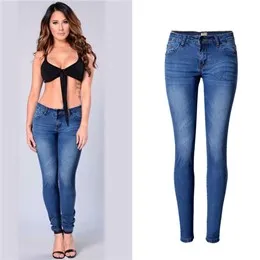 women's high waist elastic double-sided stitching large red patch denim cropped pants large size casual gray black pencil jeans