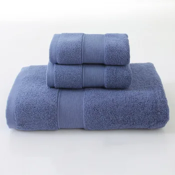 

Towels Set Print Soft 100% Cotton Bath Thick Shower Bathroom Home Spa Face Towel for Adults Toalla Serviette 3pcs/set Handtuch