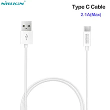 Кабель Nillkin type C для huawei mate Honor 10 20 P20 P30 Pro 2.1A USB-C кабель для быстрой зарядки для Xiaomi mi 9T 8 9 SE Red mi Note 7