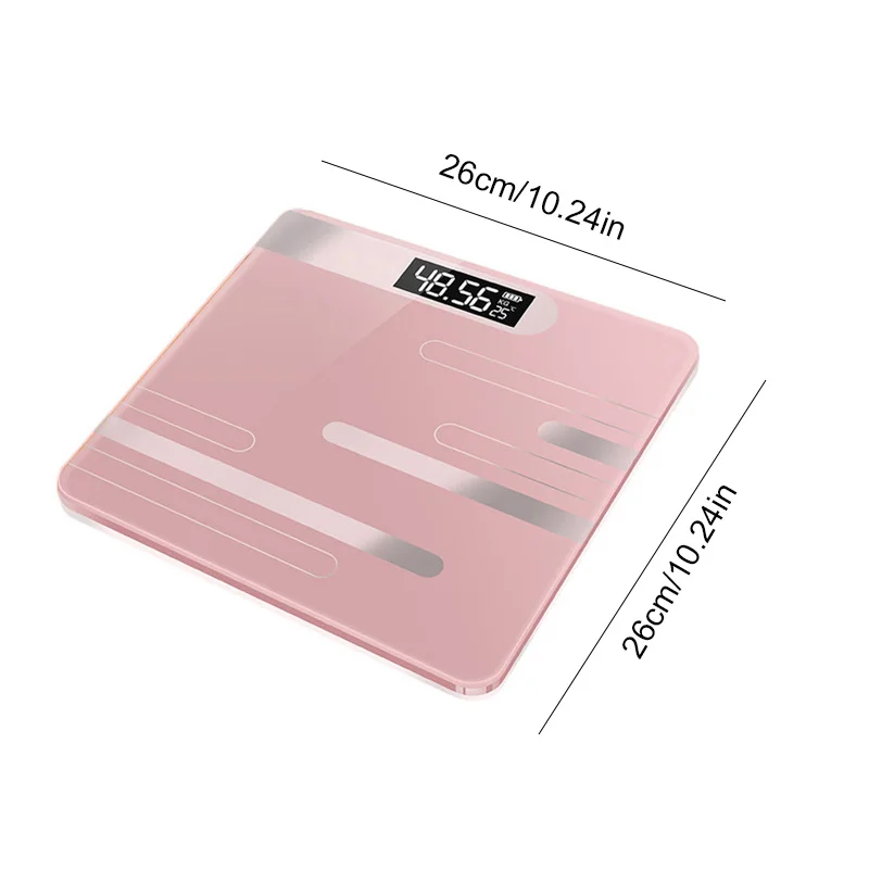 Smart Electronic Digital Body Weight Scales, LCD Display, Bathroom Scale, Body Weighting
