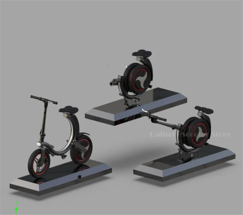 Daibot Two Wheel Electric Scooter Electric Bicycle 14 Inch 500W Portable Mini Folding Adult Electric Bicycle  (4)