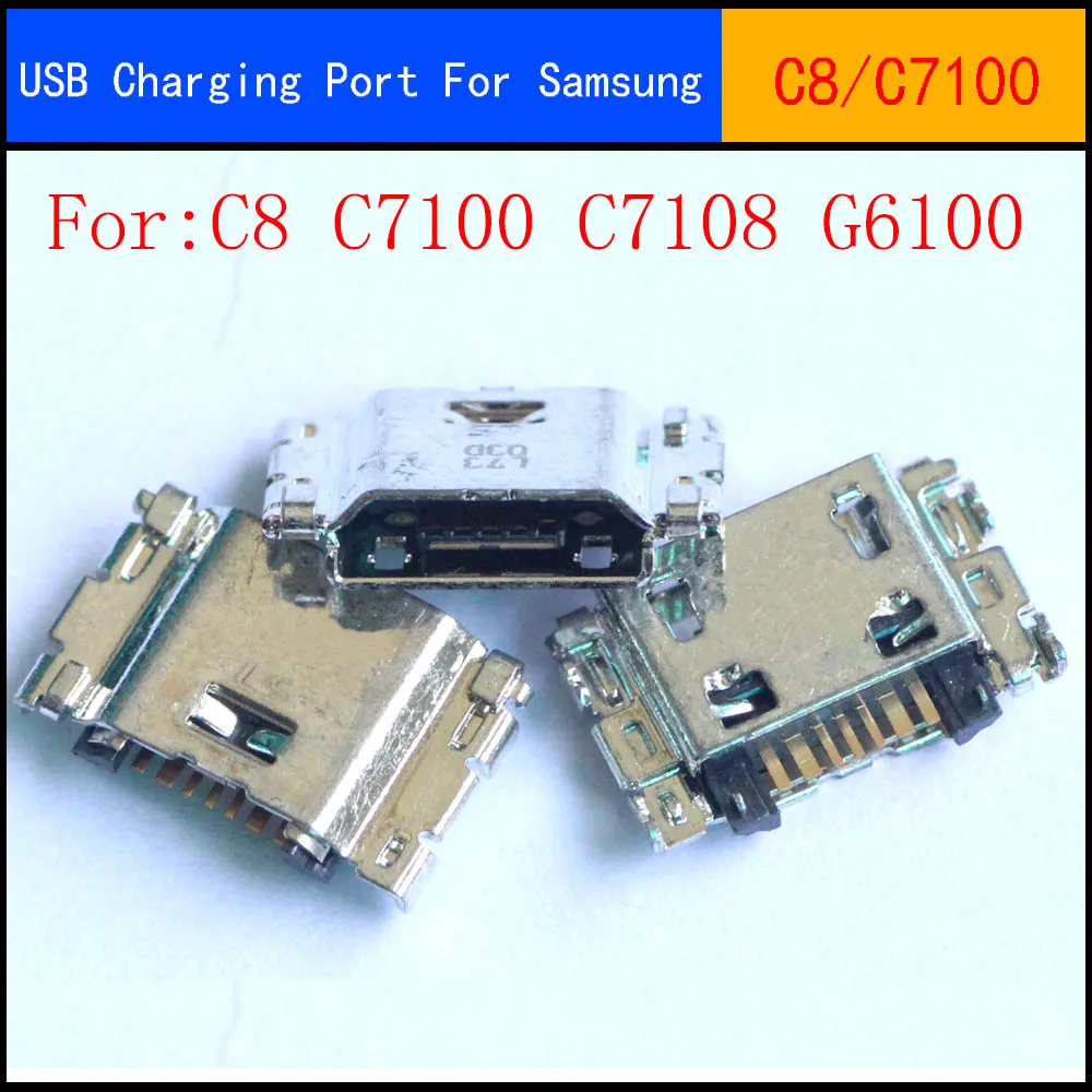 Разъем usb-порта для зарядки разъем док-станция ремонт части samsung C8 C7100 C7108 G6100 |