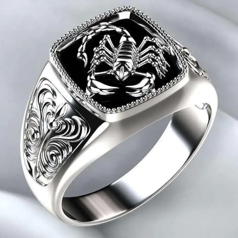 Scorpion Animal Punk Cheap Jewelry Accessories Wholesale Men Rings Halloween for Cool Stuff Chunky | Украшения и аксессуары