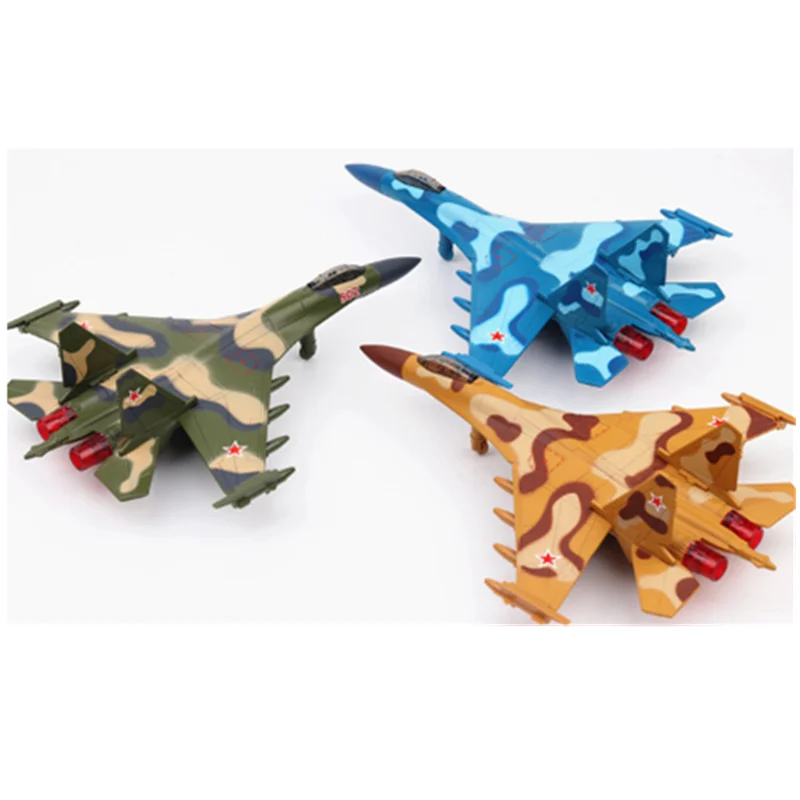 Коллекция 1:32 Масштаб 22 см Россия Sukhoi Su-35 модель истребителя откатная литая под давлением сплав дисплей самолета для детей и взрослых