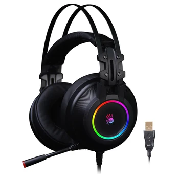 

Headset gaming A4 bloody g528c, for computer, monitor, Black