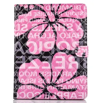 

Colorful Printed Faux Sheepskin Leather Flip Cover Case For ipad 2/3/4