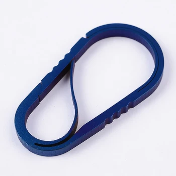

Supply Keychain 1pc Buckle Carabiner Titanium alloy Hook Hanging Portable