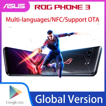 

Original Asus ROG 3 5G Global Version Gaming Phone 6.59" 12GB RAM 512GB ROM Snapdragon865 Plus 6000mAh 144HZ FHD+ NFC ROG3 Phone