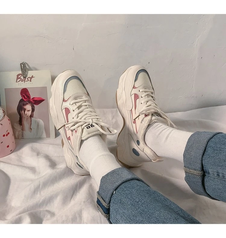 Белая обувь; женские кроссовки на платформе; коллекция года; высокие кроссовки; теплые женские зимние кроссовки на меху; Женская Повседневная Уличная зимняя обувь