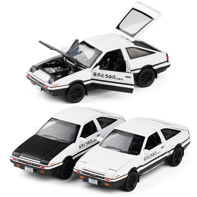 Масштаб 1:32 высокая модель AE86 спортивный автомобиль литые автомобили игрушки
