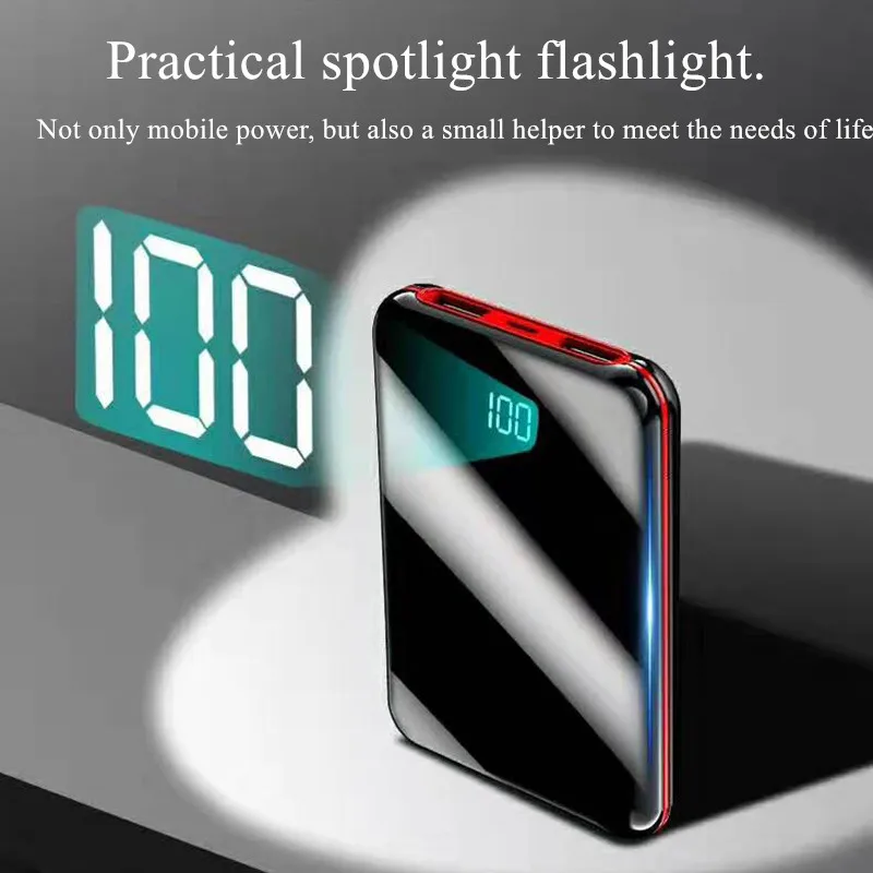 Xiaomi Mi ni power Bank 30000 мАч водонепроницаемый внешний аккумулятор Внешняя батарея 2 USB портативное зарядное устройство для Xiaomi Mi huawei IPhone 7 XR XL