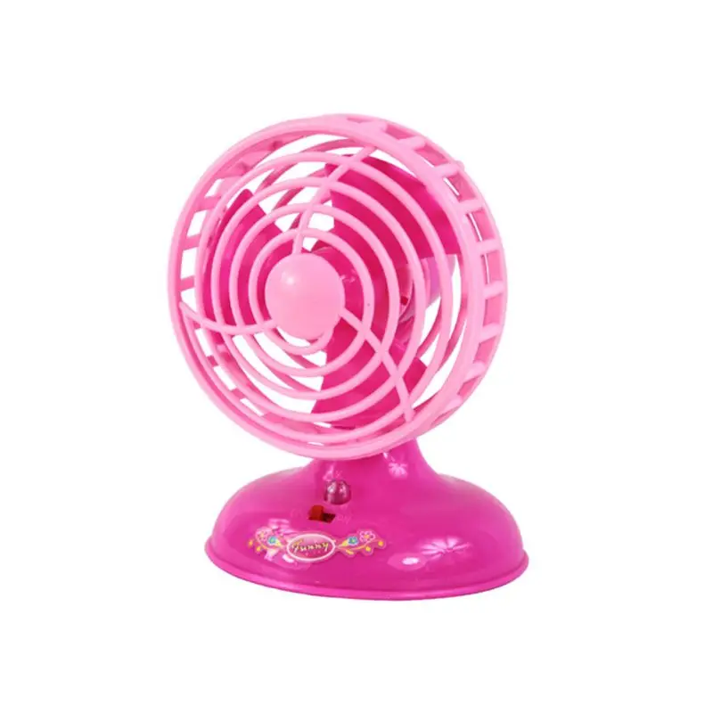 Electronic Fan Детский мини-кухонный электроприбор для мальчиков и девочек, большой электронный вентилятор, набор игрушек для раннего образования, домашний игровой манекен - Цвет: Electronic Fan