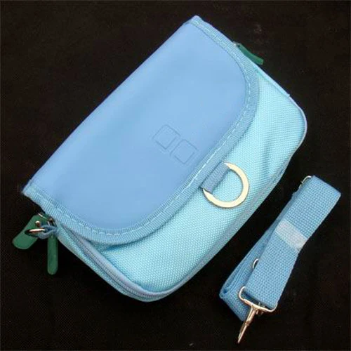 OSTENT дорожная сумка для переноски, чехол для nintendo DS Lite NDSL - Цвет: Синий