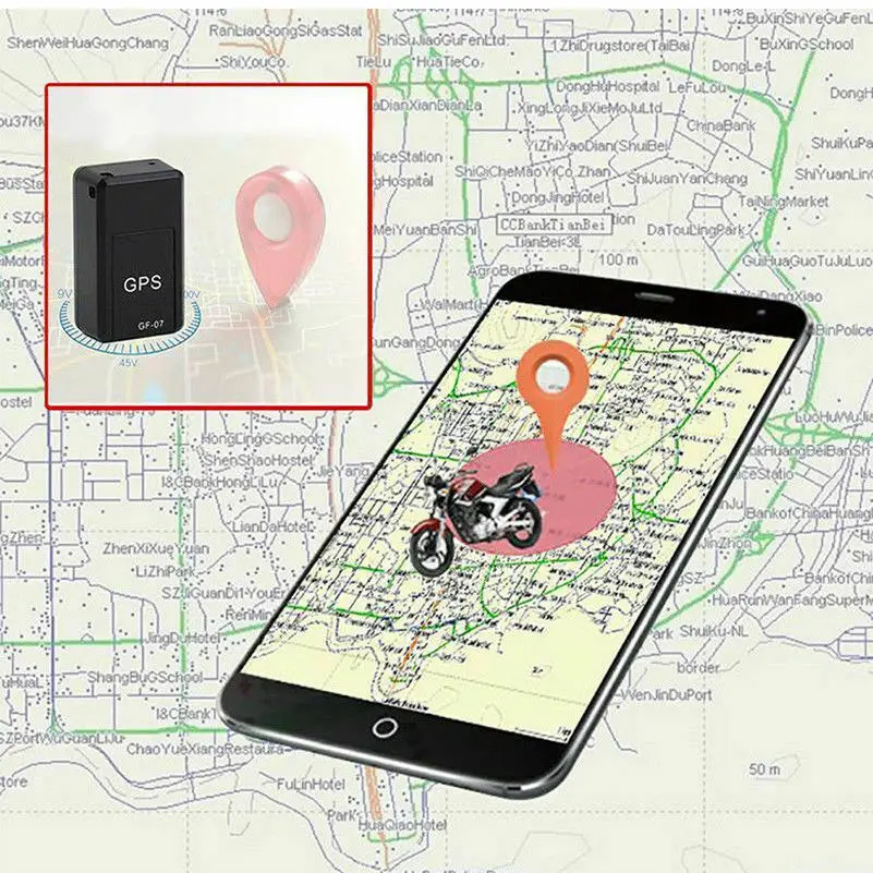 Magnetic GF07 GPS Tracker Device GSM Mini SPY Real Time Tracking Locator Mini GPS Car Motorcycle Remote Control Tracking Monitor