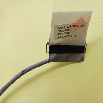 

30pc new For Dell Latitude E6540 6540 LED LCD CABLE VALA0 LVDS CABLE DC02C004400 06G4WW 6G4WW Video Screen Display Flat Cable