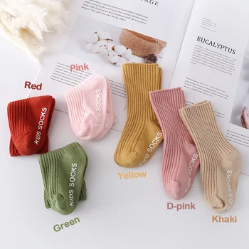 

Pre-sale 2020 New Winter Autumn 0-4 Years Baby Socks Cute Soft Newborn Baby Child Girl Girl Boy Non-slip Socks