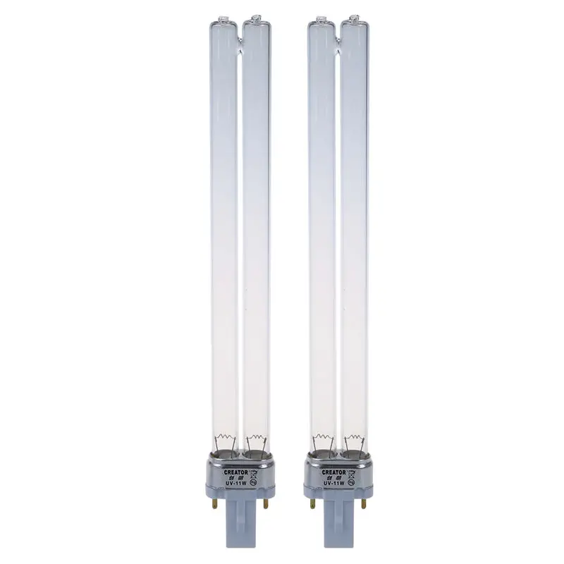 

Promotion! 2pcs 11W Base of G23 Bulb Light UV Sterilizer UV Lamp for Aquarium