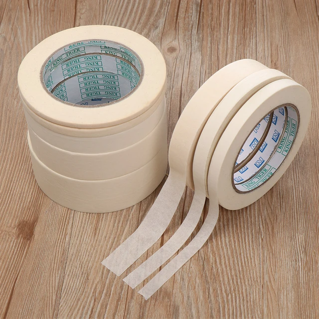 15M Green Masking Tape Single Side Tape Adhesive Crepe Paper For Oil  Painting Sketch Drawing Supplies DIY Indoor Decoration - AliExpress